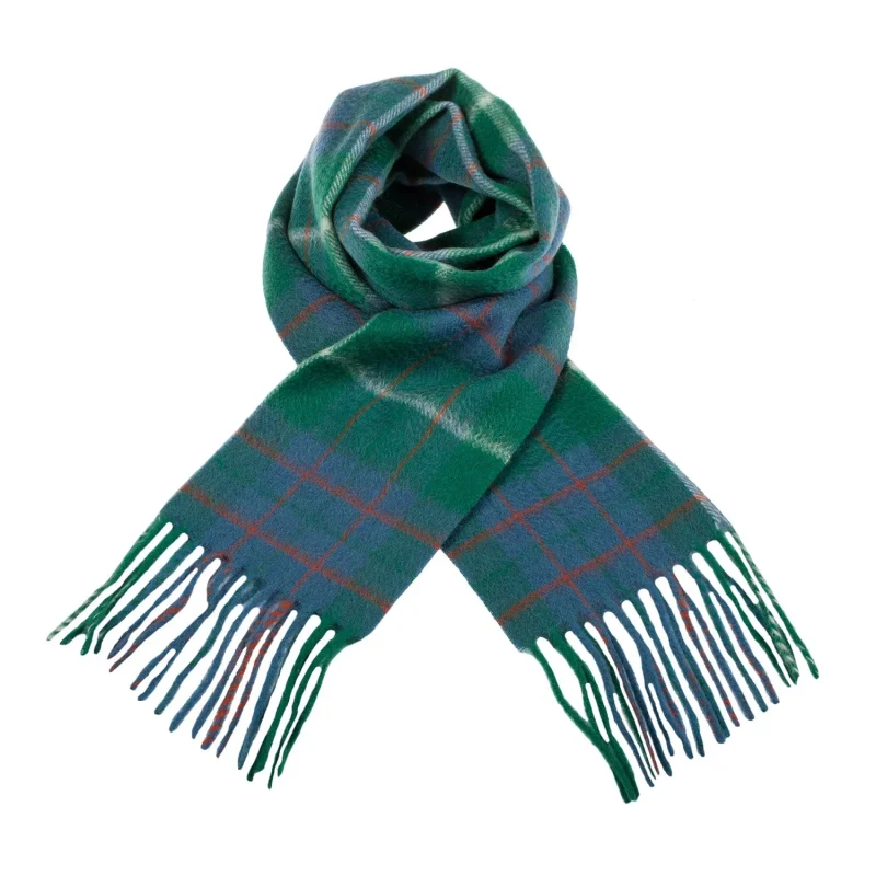 scottish tartan macintyre cashmere scarf ancient hunting