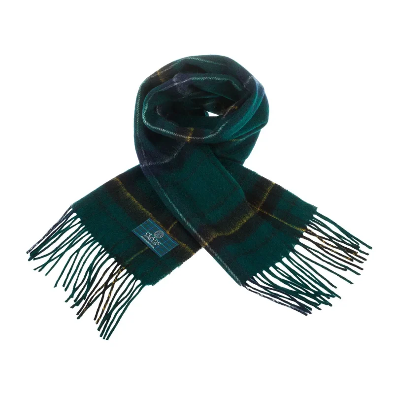 scottish tartan scarf by henderson lambswool