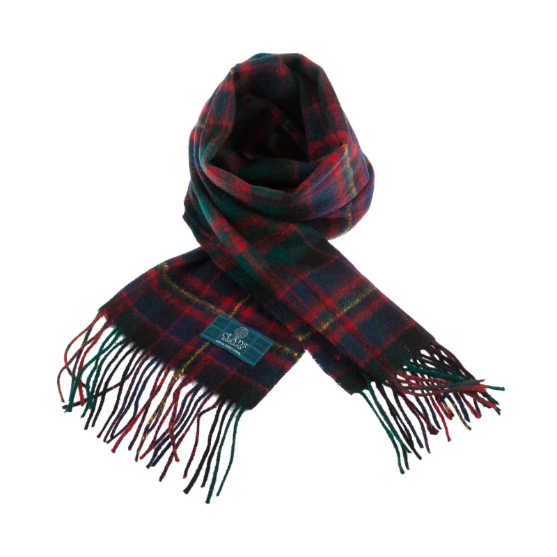 scottish tartan scarf cameron of erracht lambswool