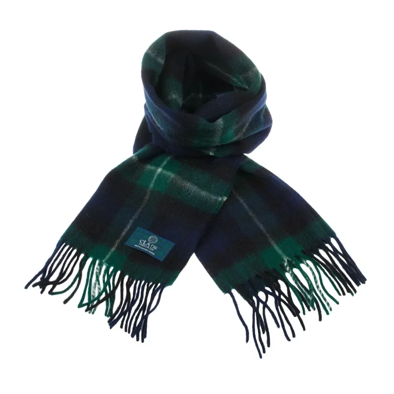 scottish tartan scarf lambswool lamont clan