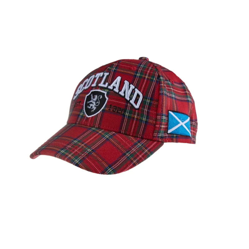 scottish tartan snapback hat