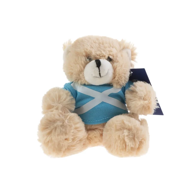 scottish teddy bear with saltire sweater