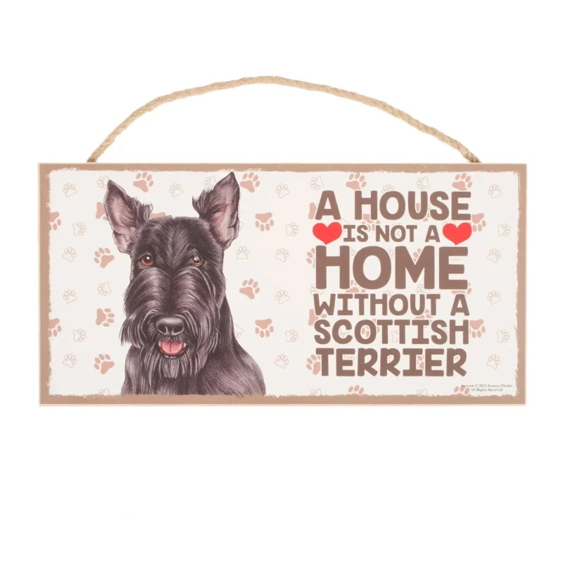 scottish terrier pet plaque