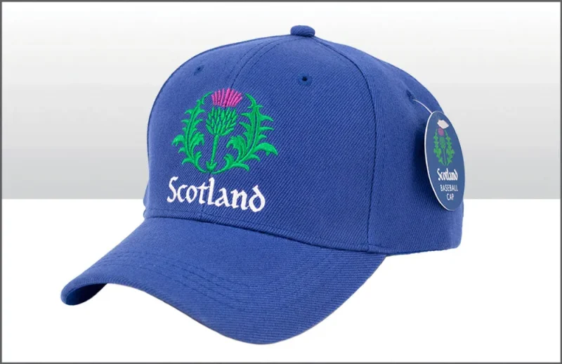 scottish thistle unisex baseball cap