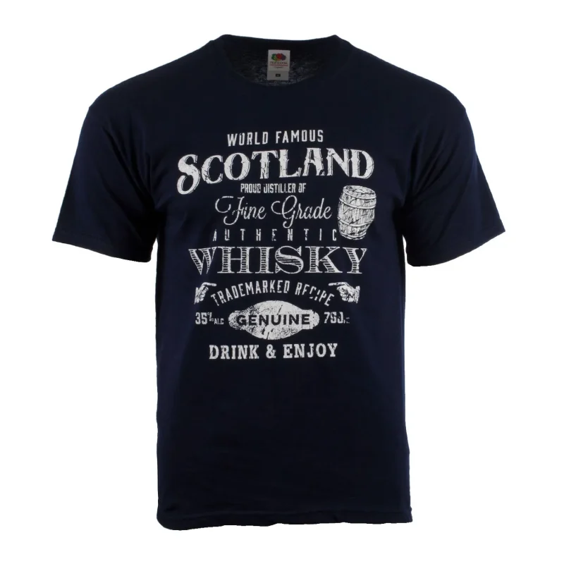 scottish whisky lover t shirt