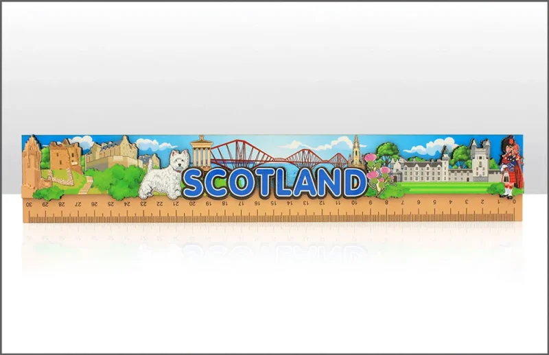 scottish wood ruler for crafting