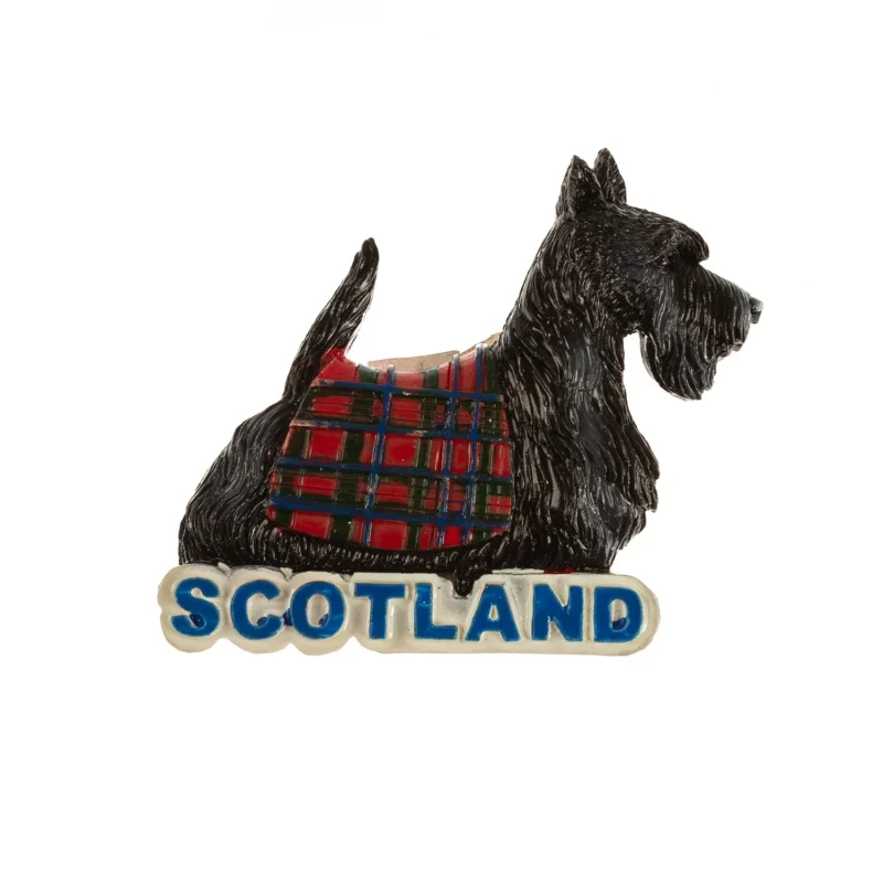 scotty dog car magnet