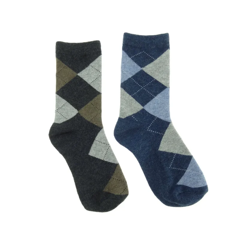 set of 2 argyll kids socks