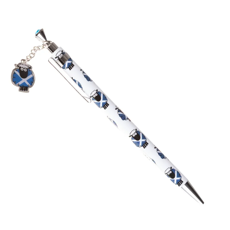 sheep charm pen saltire design