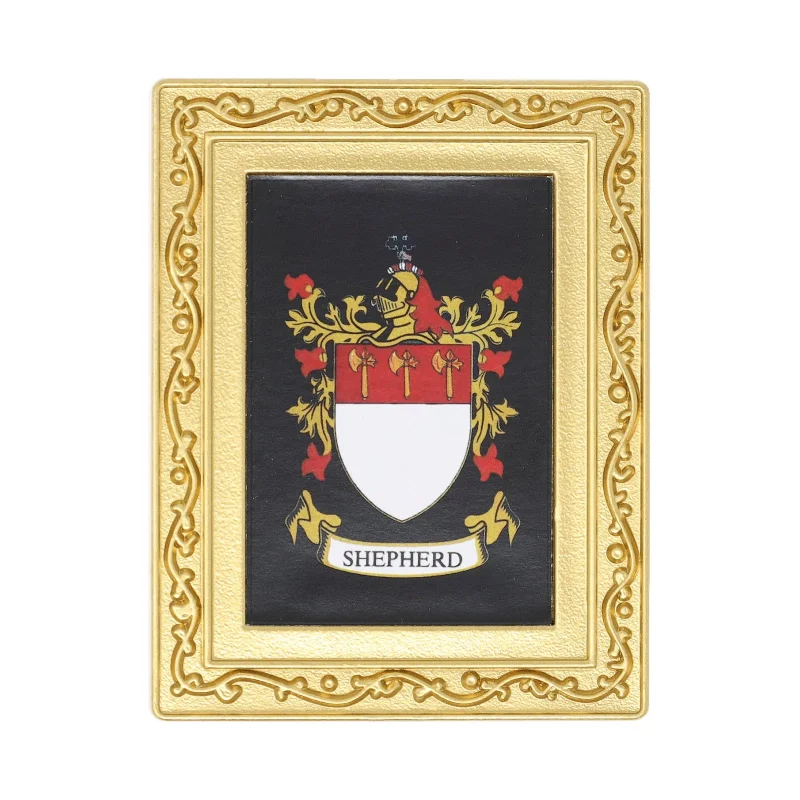 shepherd coat of arms fridge magnet