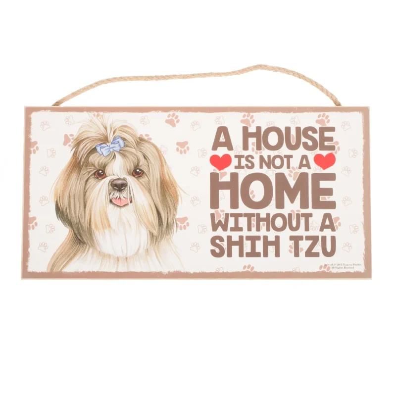 shih tzu dental care kit plaque remover with bow