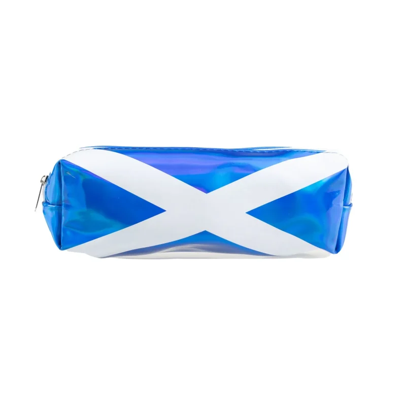 shiny saltire pencil case