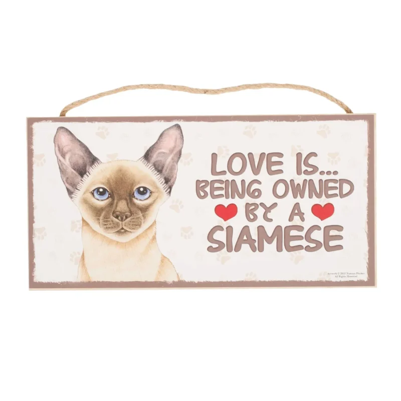 siamese cat plaque pet memorials