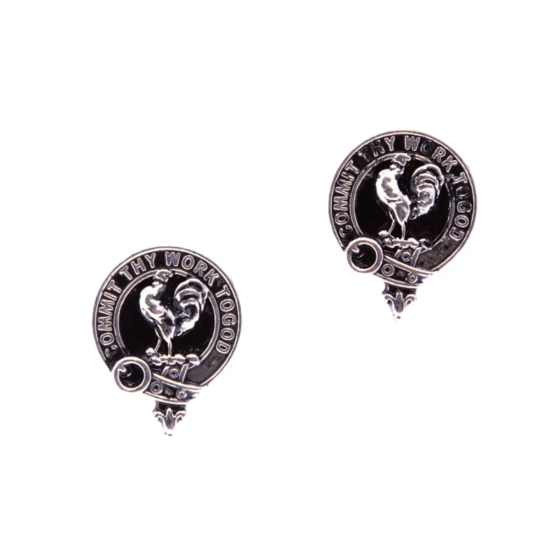 sinclair clan crest cufflinks