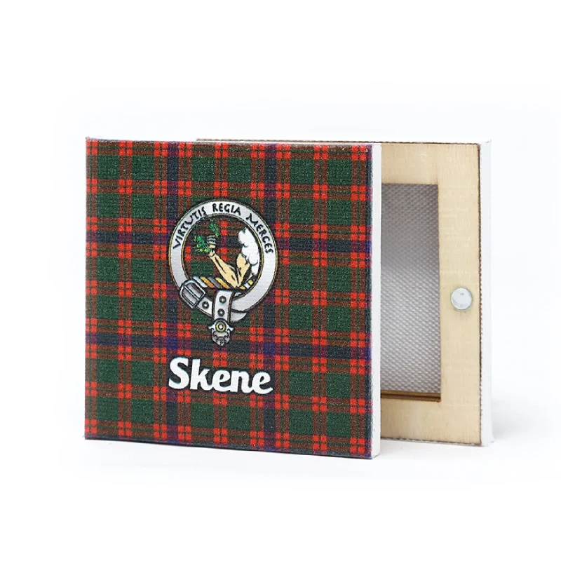 skene clan square fridge magnet