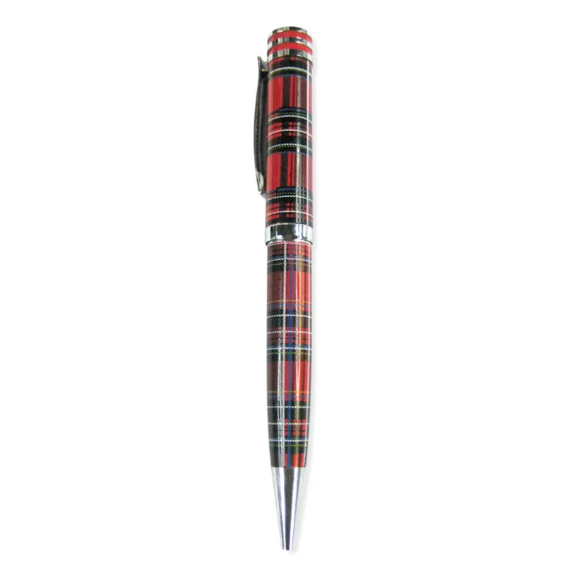 slim tartan pen by traditions