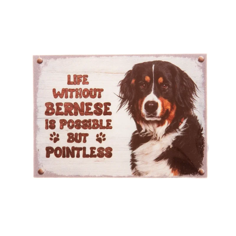 small bernese dog fridge magnet