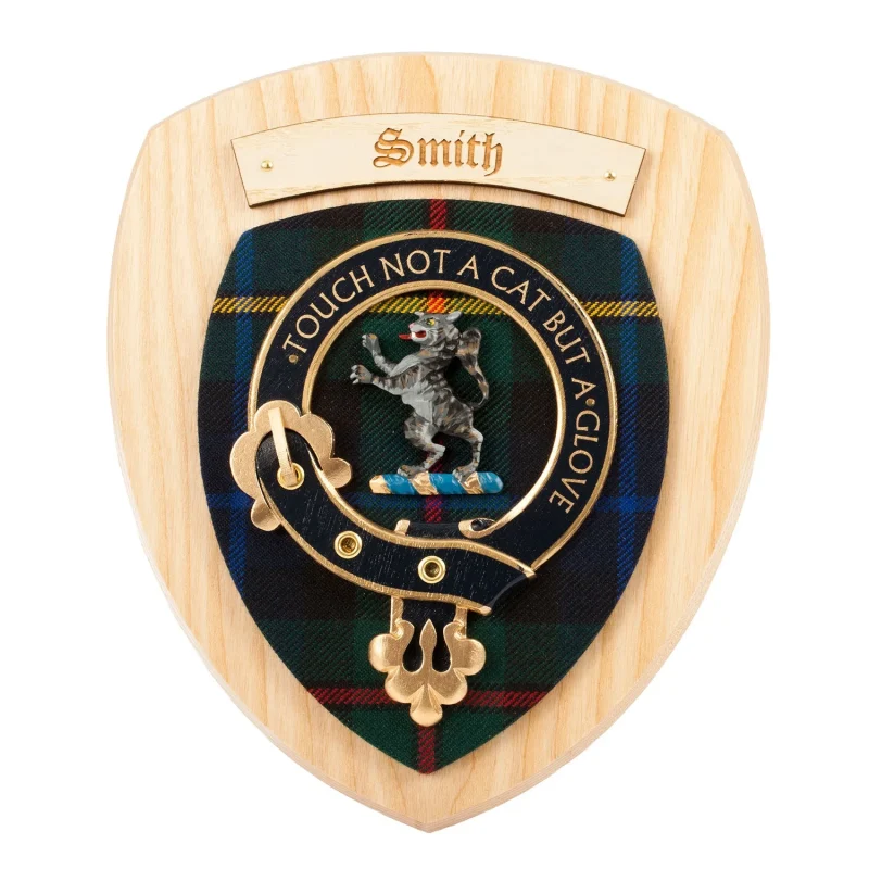 smith clan wall plaque