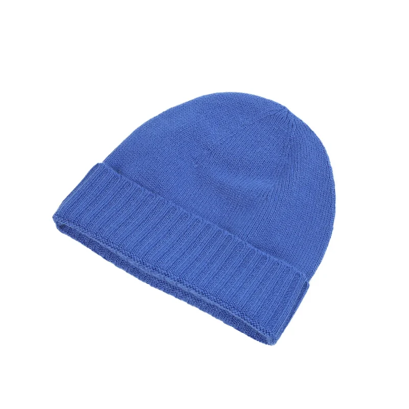 soft knit women s ribbed cornflower beanie