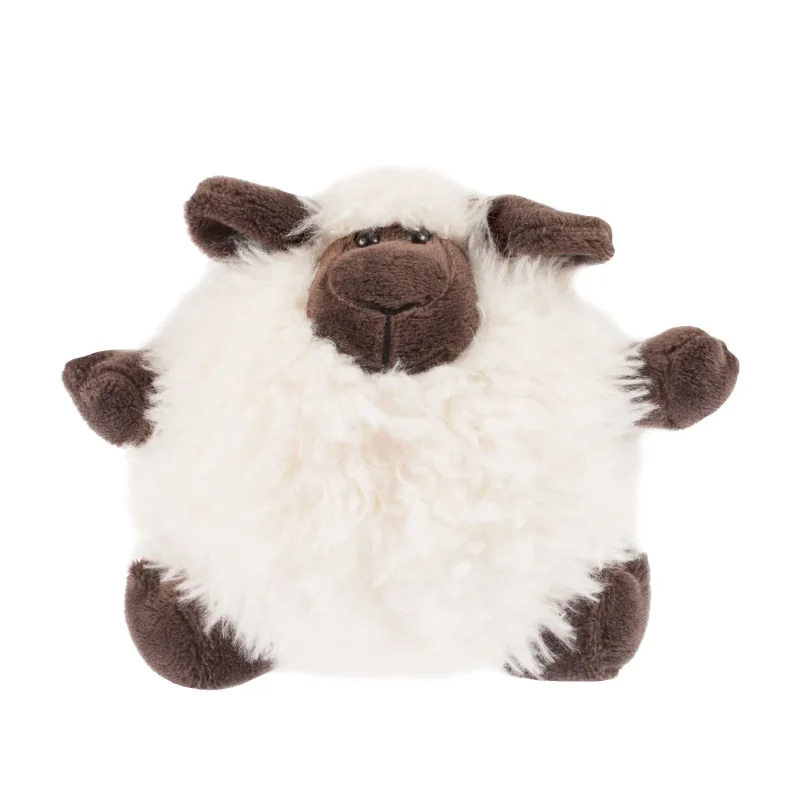 soft lamb plush toy black lard design