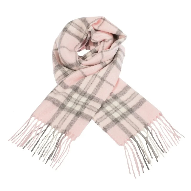 soft pink edinburgh cashmere scarf