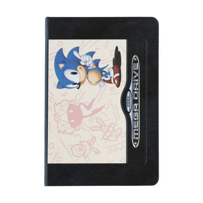 sonic a5 notebook game cart gift