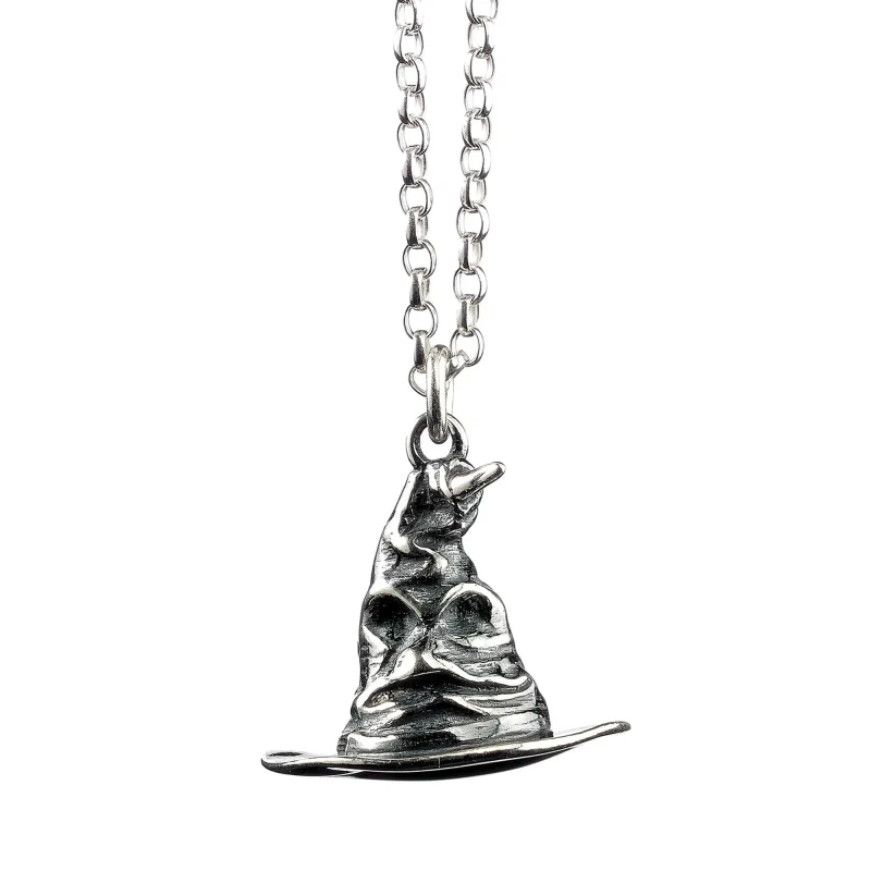 sorting hat wizard necklace