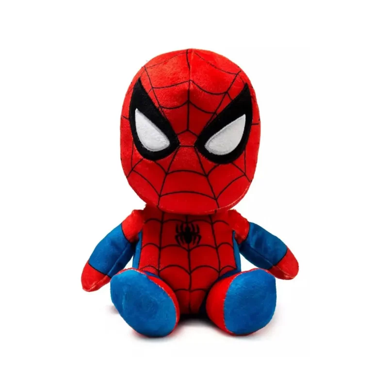 spider man sitting plush toy for kids