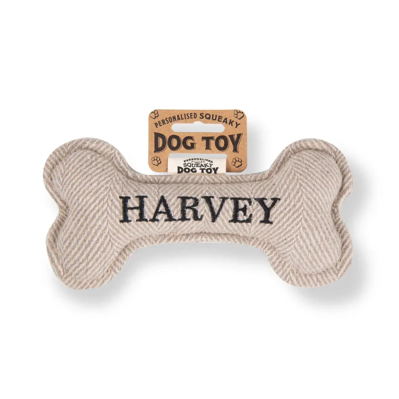 squeaky bone dog toy harvey indestructible fun