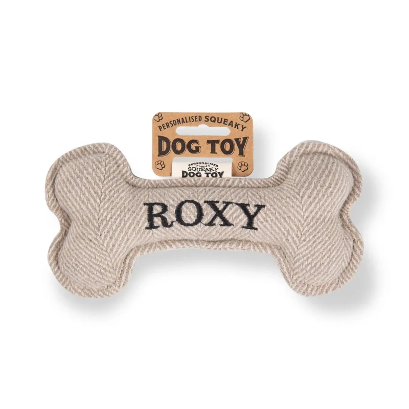 squeaky bone dog toy