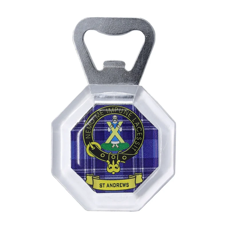 st andrews bottle opener fridge magnet by kc clan