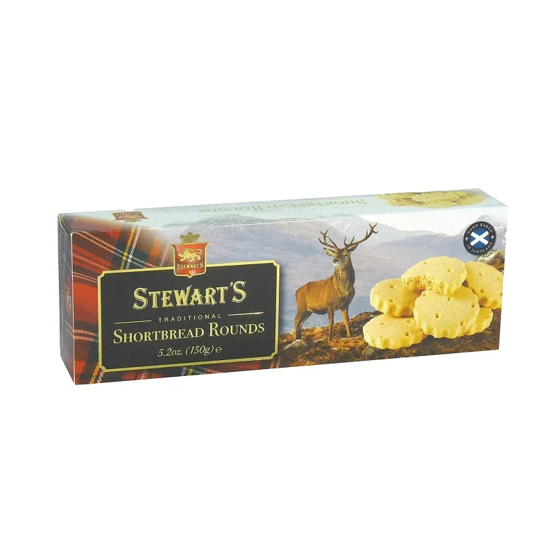 stag shortbread rounds