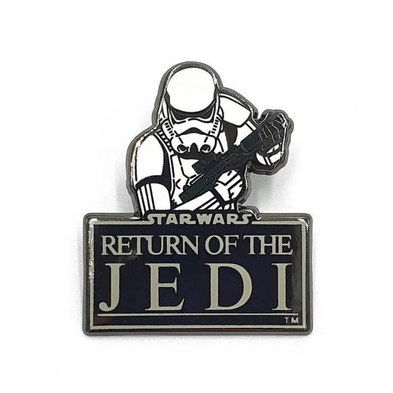 star wars return of the jedi pin badge