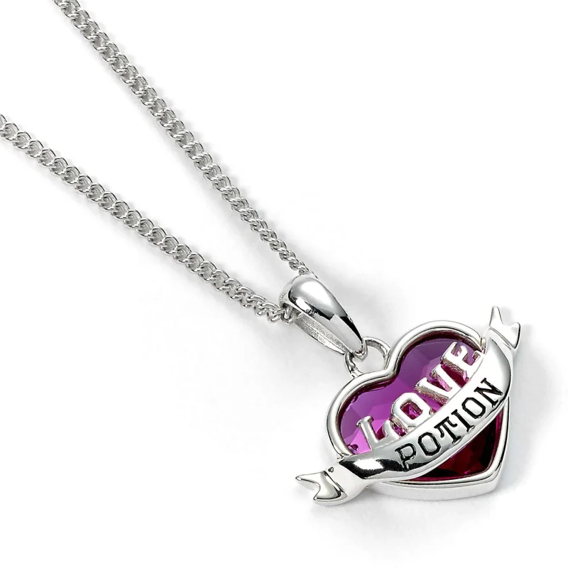 sterling silver love potion necklace by hp