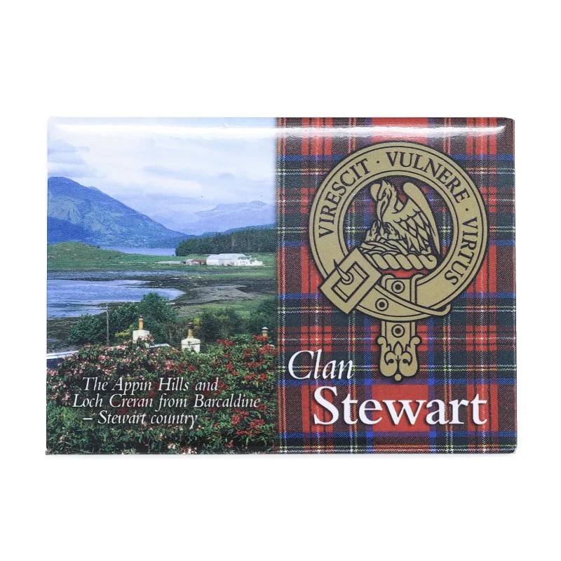 stewart clan scenic magnet