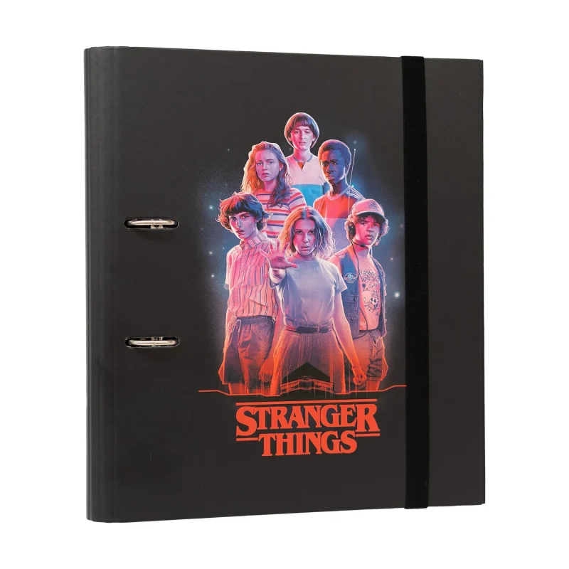 stranger things 2 ring folder premium design