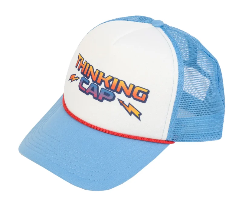 stranger things thinking cap think smart