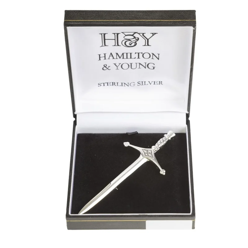 stylish sword kilt pin for men