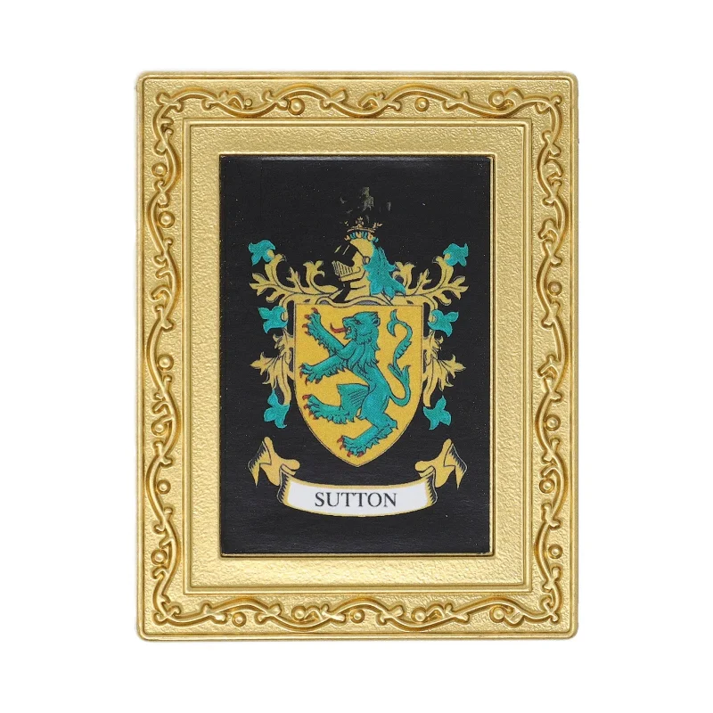 sutton coat of arms fridge magnet