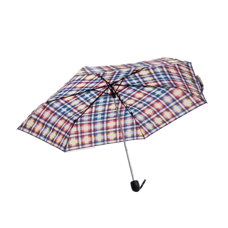 tartan blend manual umbrella for style conscious shoppers