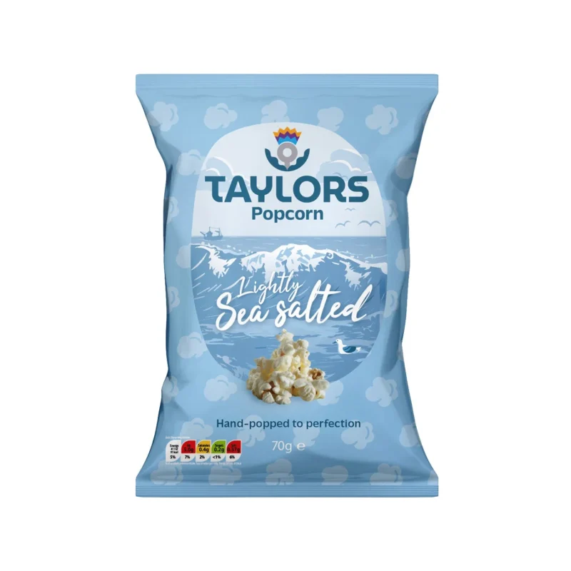 taylor s lightly sea salted popcorn crispy delicious