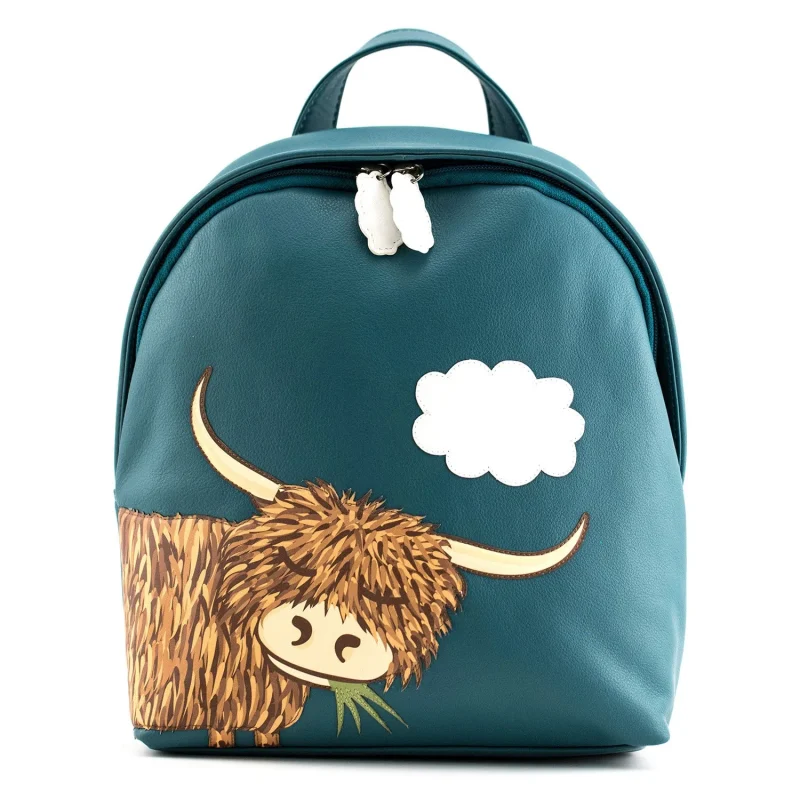 teal bella backpack stylish functional