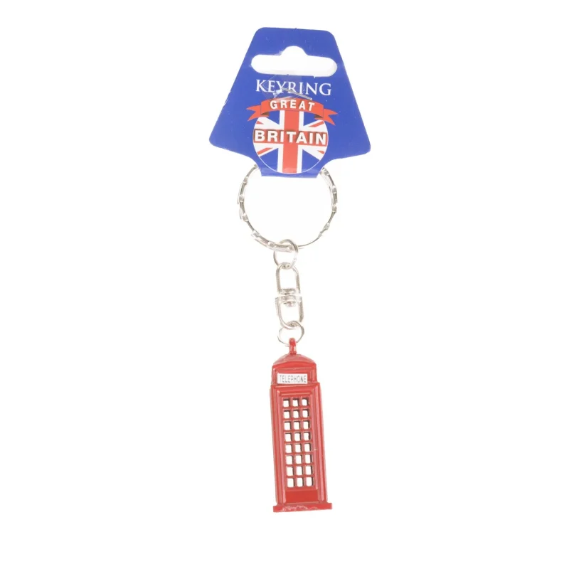 telephone box die cast keyring