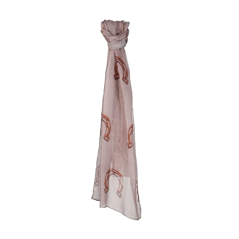 thin horse print scarf for women