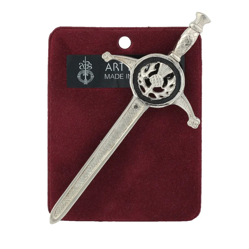 thistle kilt pin for men s highlandwear