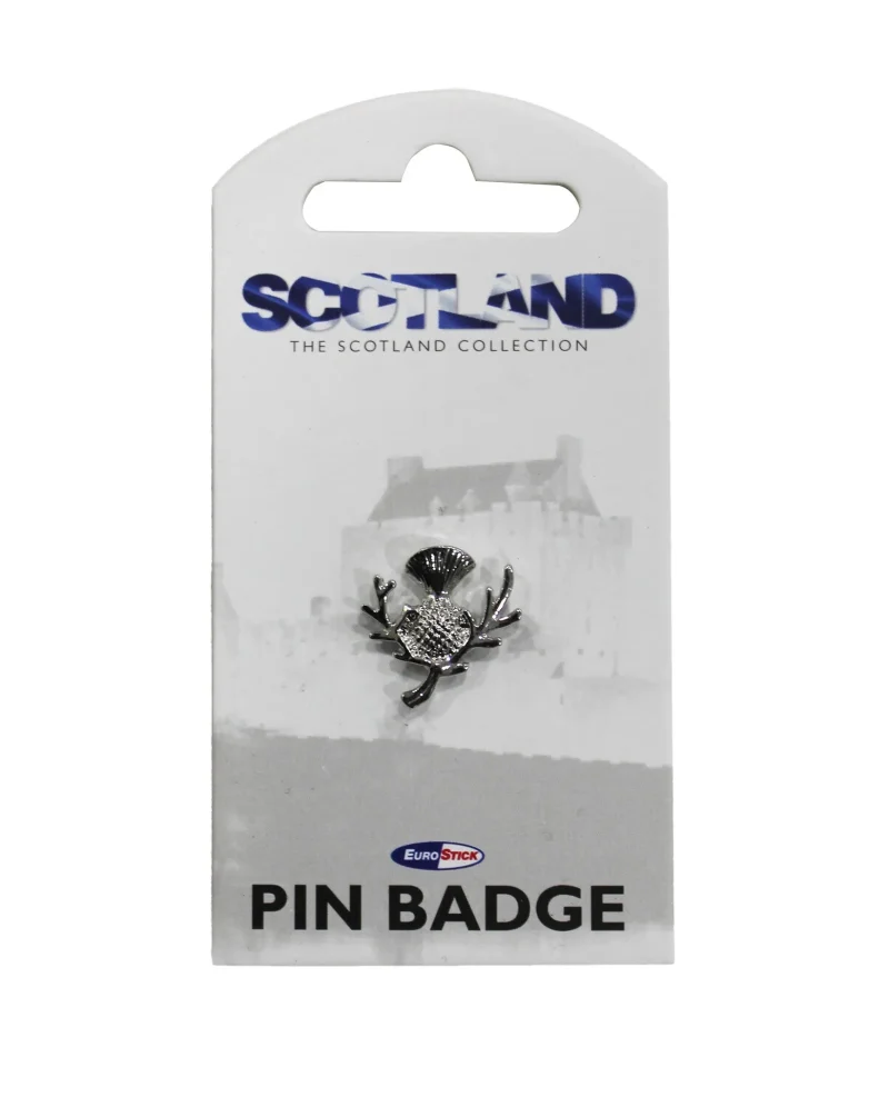 thistle pin badge for outfits