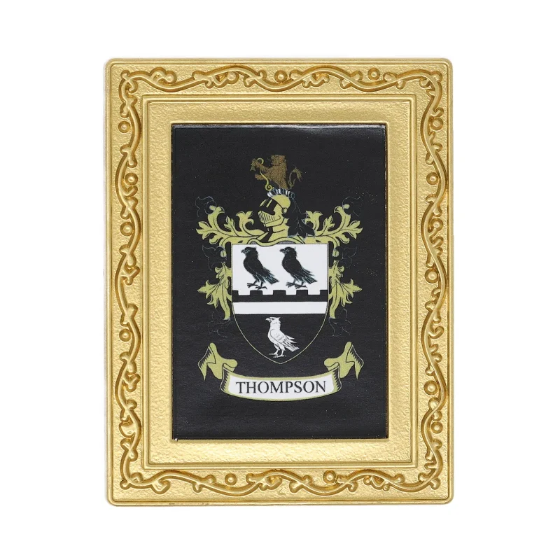 thompson coat of arms fridge magnet