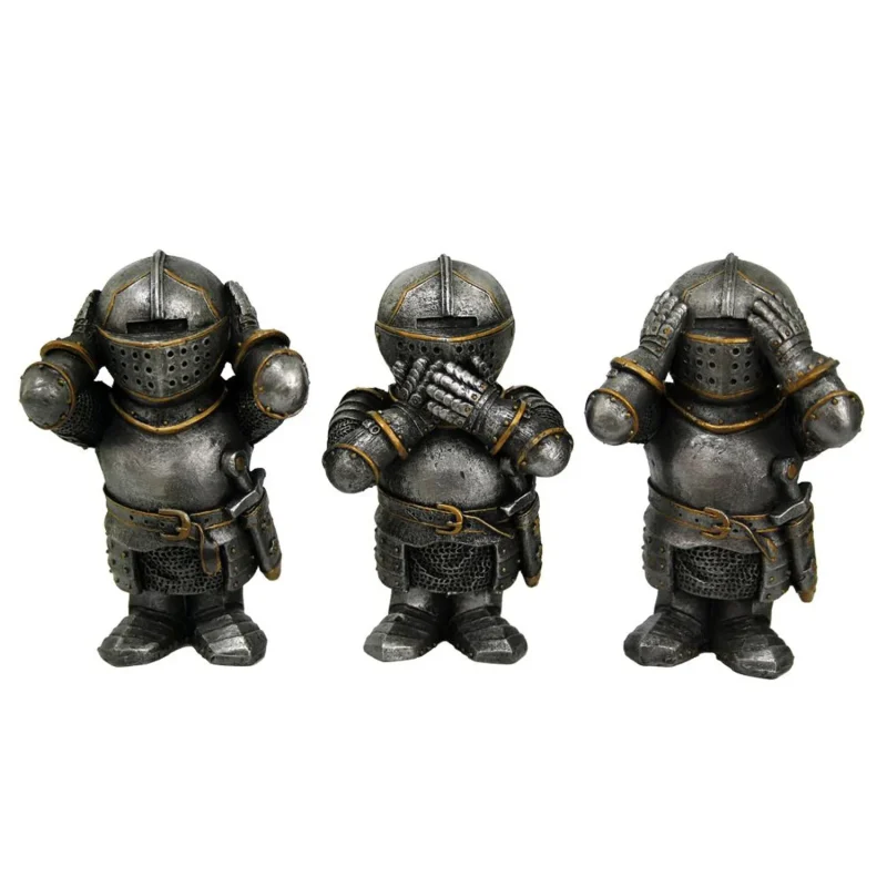 three wise knights classic adventure figure set