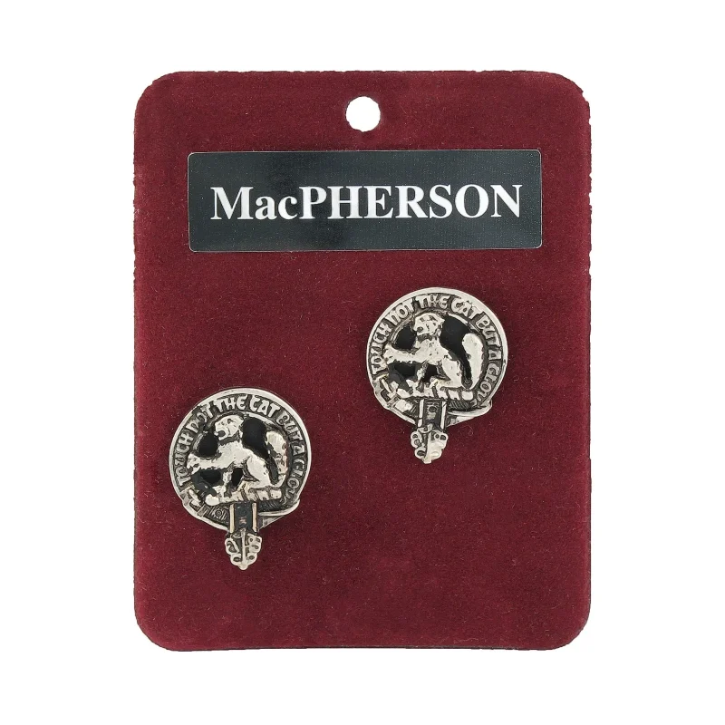 timeless pewter cufflinks by macpherson