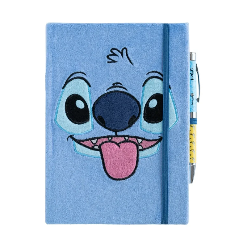 tropical plush notebook pen set